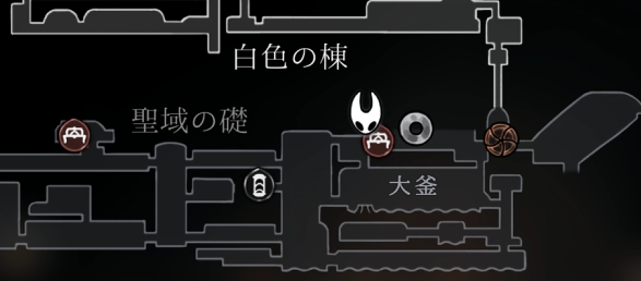 設計者の扉の場所