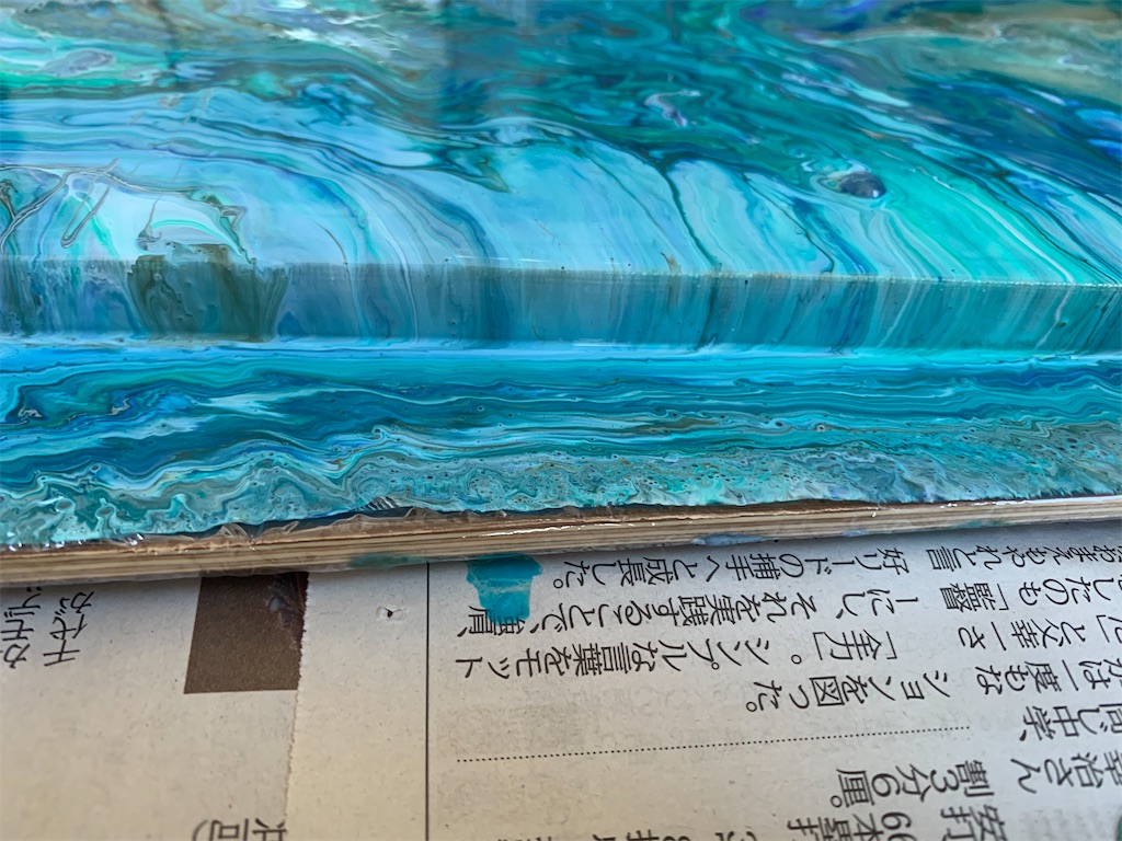 初心者でも簡単！100均（ダイソー）グッズだけでフルイドアート