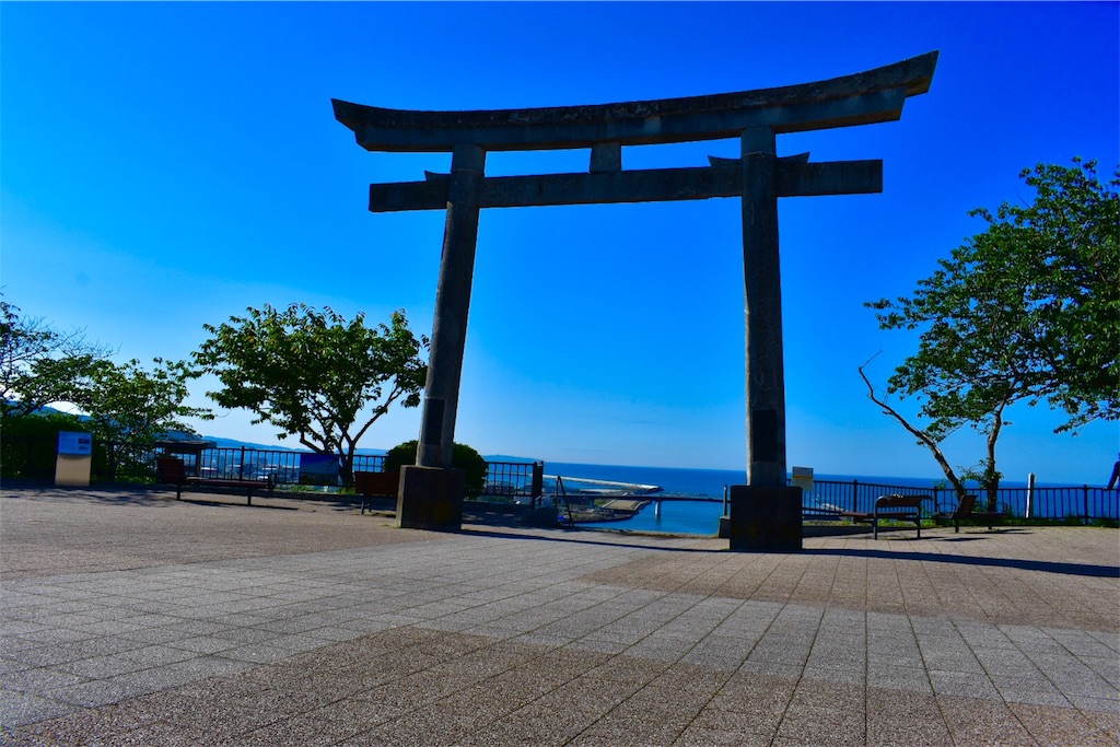 ヒマワリと恋の記憶 　聖地巡礼（舞台探訪）　【日和山公園】