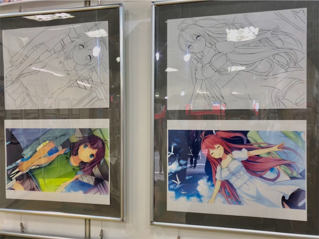 蒼の彼方のフォーリズム(あおかな)展【キャラクター設定画】 蒼の彼方のフォーリズム(あおかな)展【キャラクター設定画】