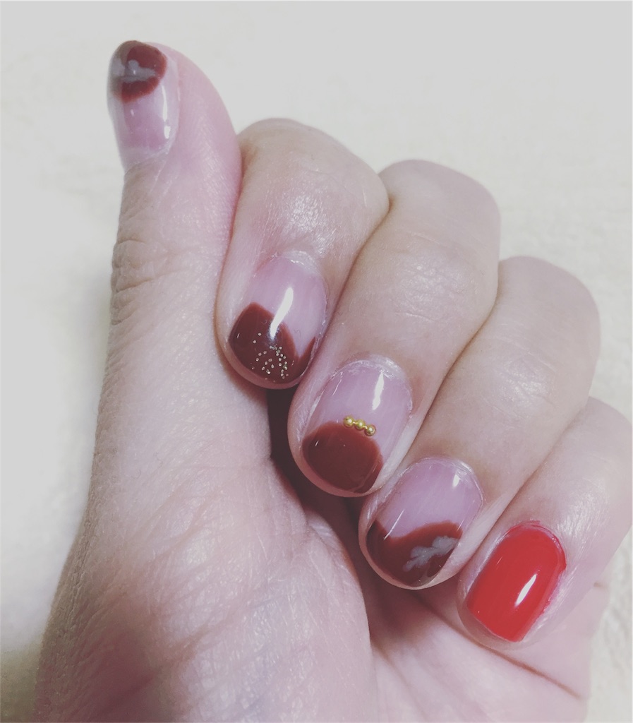 とろけるチョコネイル Chicchaのzakki