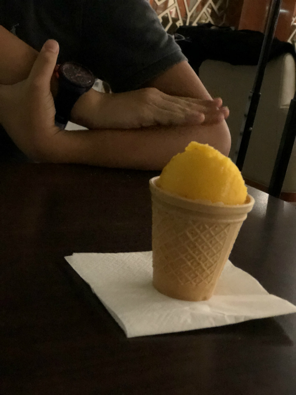 専用のアイスクリームスタンドもあって、大変美味でした