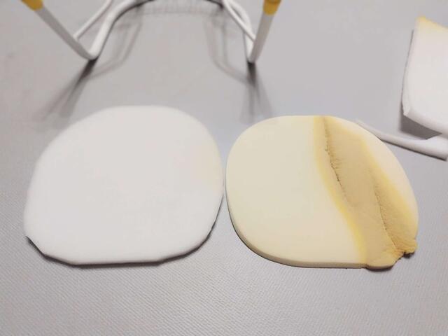 豆イスのリメイク。分解して中のスポンジを取り替える方法