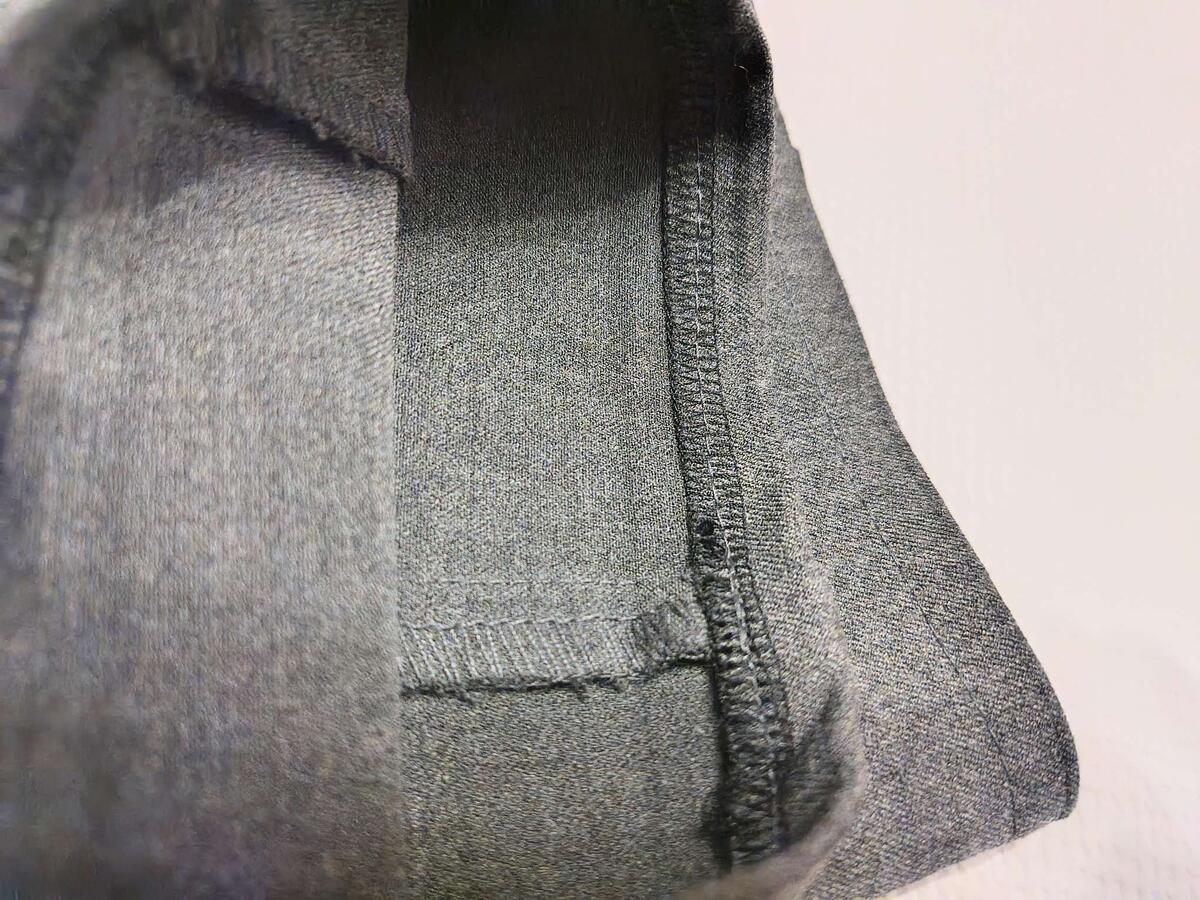 メンズスラックスのお直し 丈出し リメイク ステッチ