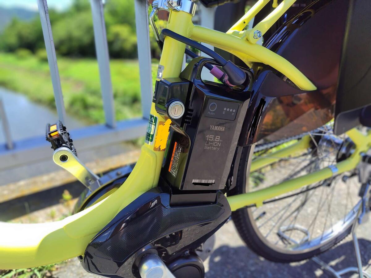 YAMAHA パスウィズ 電池