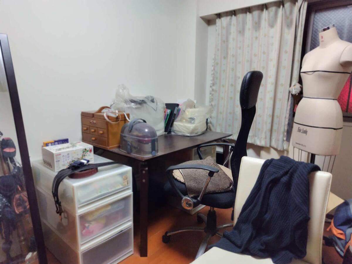 奥に行けない部屋