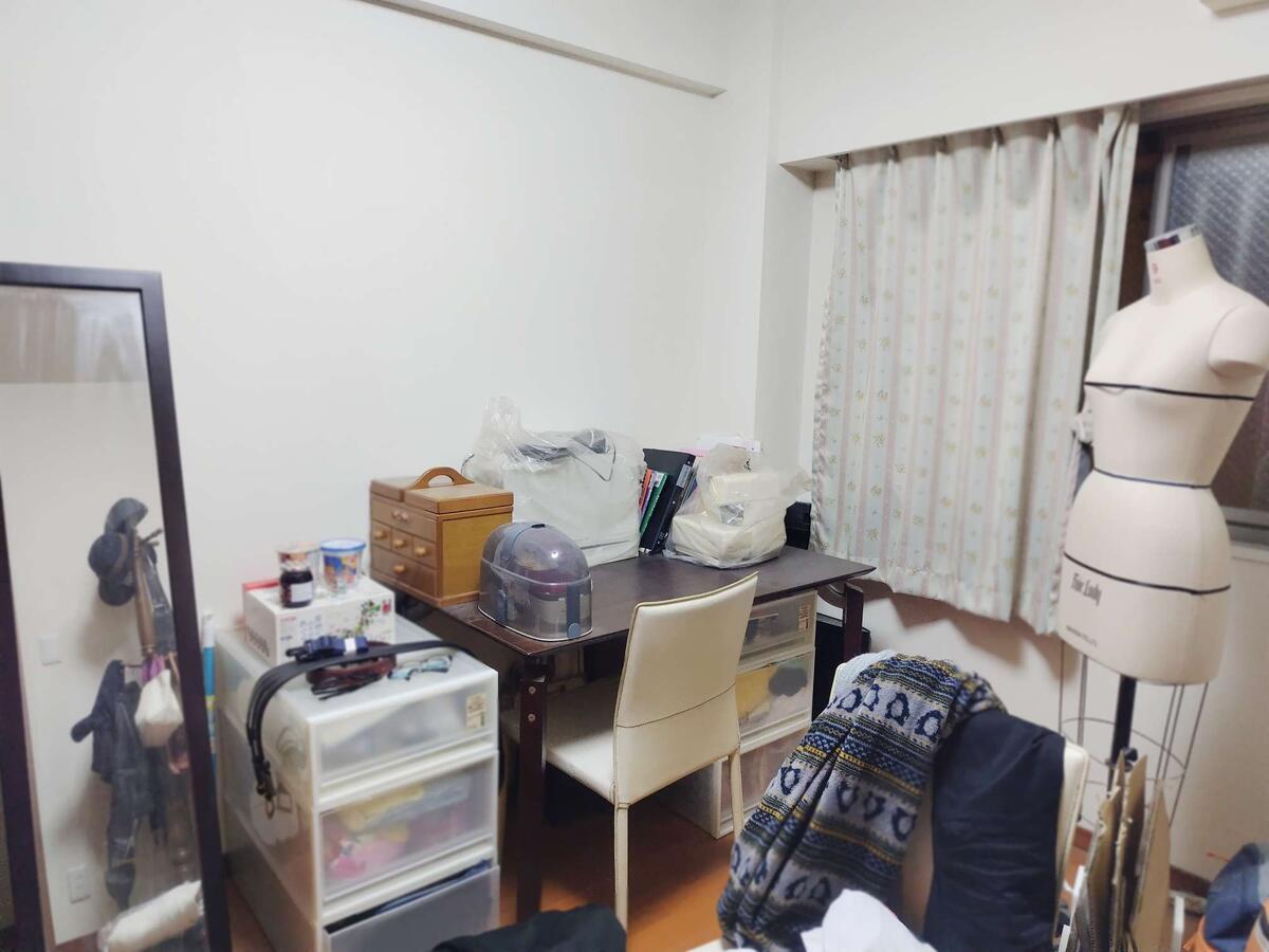 デスクチェアの処分後