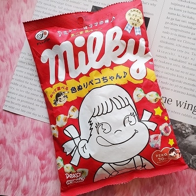 ペコちゃんが真っ白 新しいミルキーのパッケージで色ぬりを楽しんじゃおう ベイビーーズ ママのトレンド