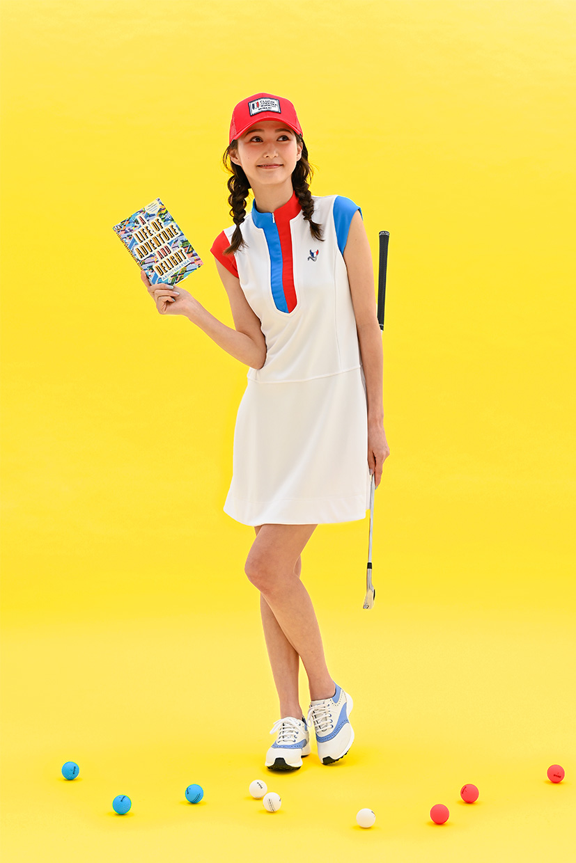 FUKA フィドラ FIDRA アシメポロワンピース <br>レディス （ゴルフの