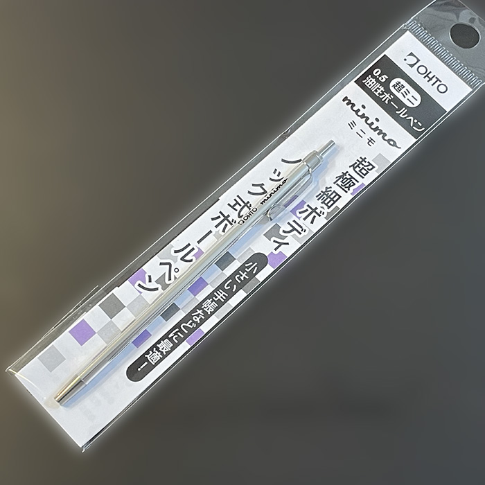 エルメスの手帳に差せる細いボールペン、名刺入れにも！【OHTOミニモ