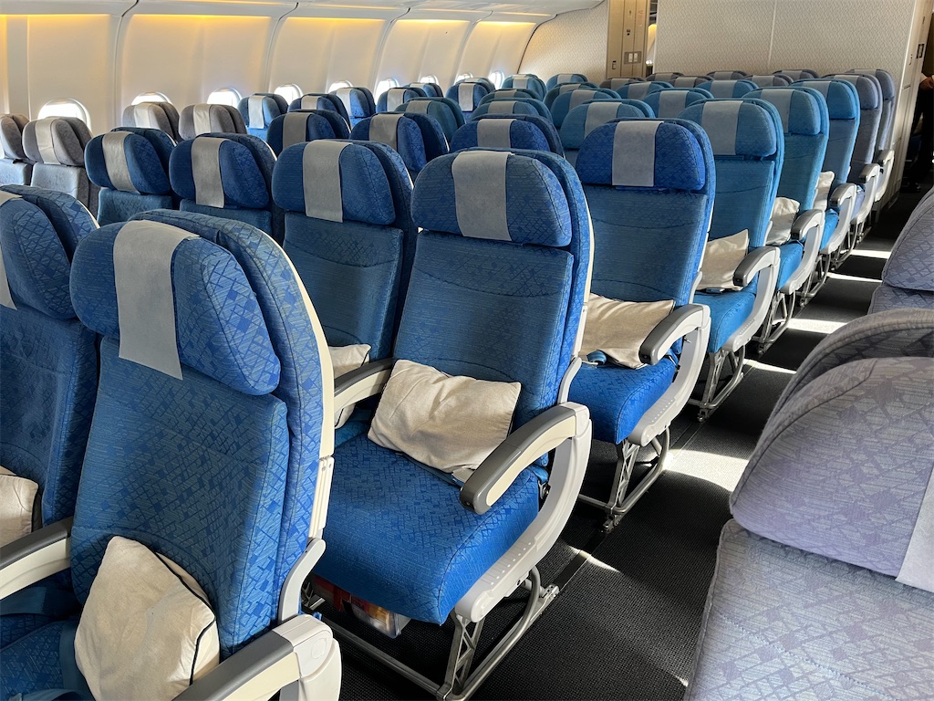 キャセイパシフィック A330-300 エコノミークラス 成田〜香港 搭乗記