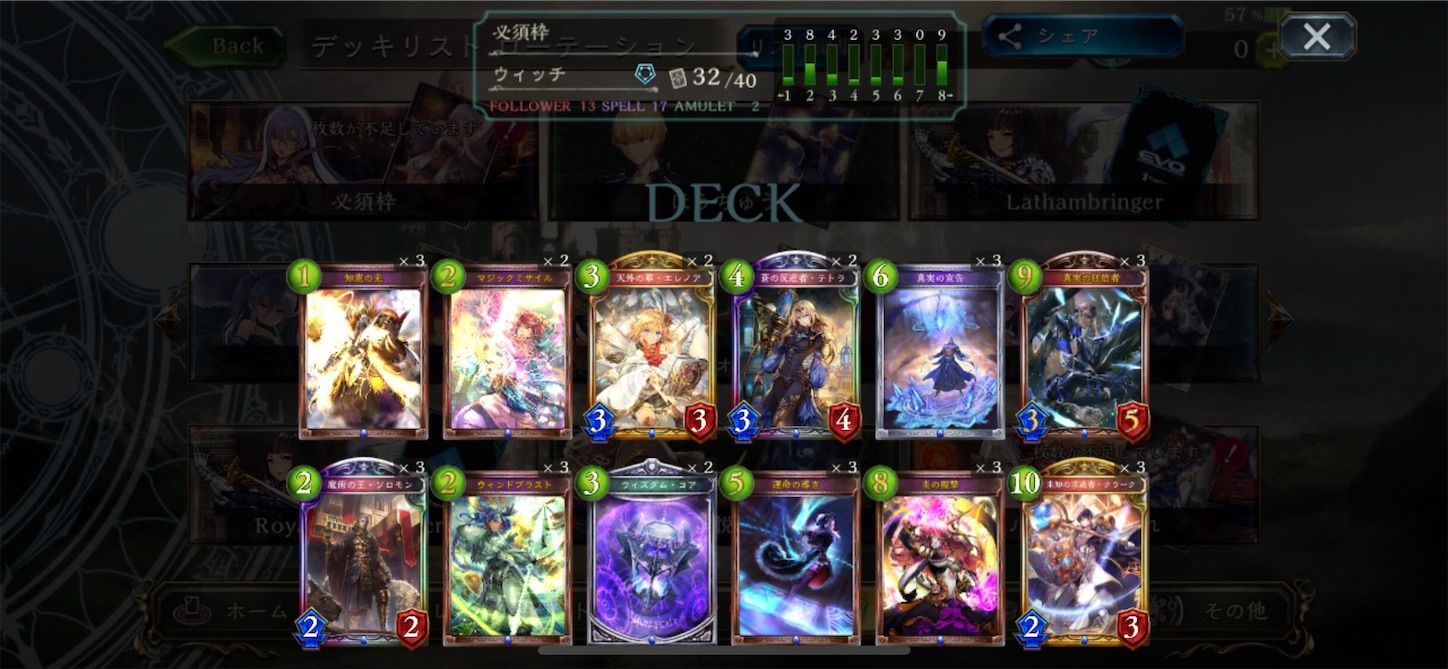 スペルウィッチの最強構築は カジュアルプレイヤーのたわごと