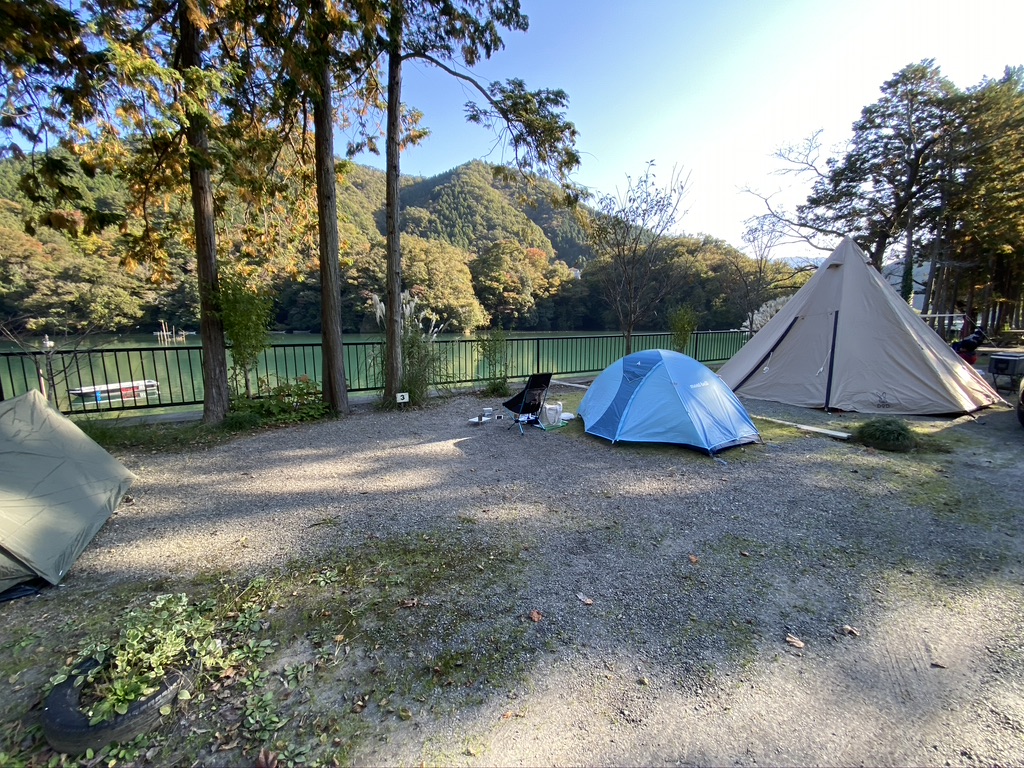 神奈川 相模湖 秋山川キャンプ場でごほうび秋ソロキャン 週末はじめました