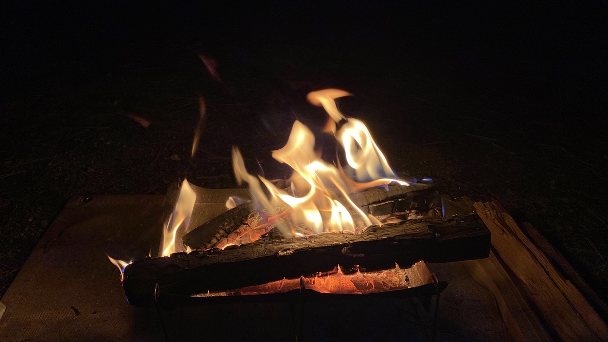 焚き火
