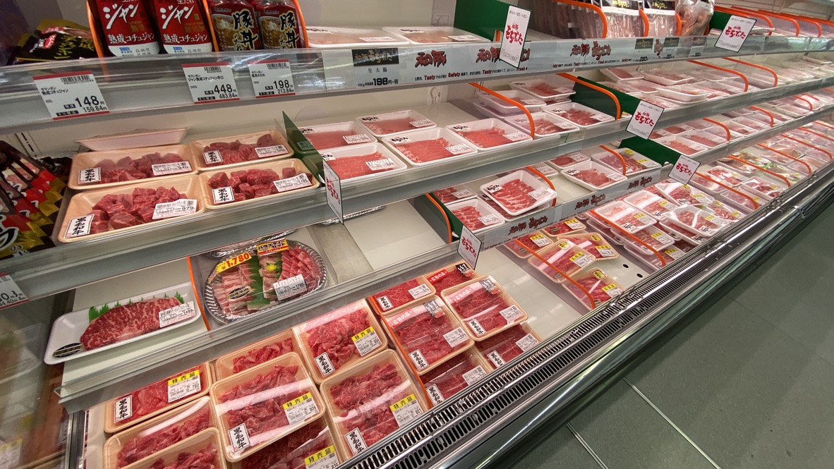 肉売場