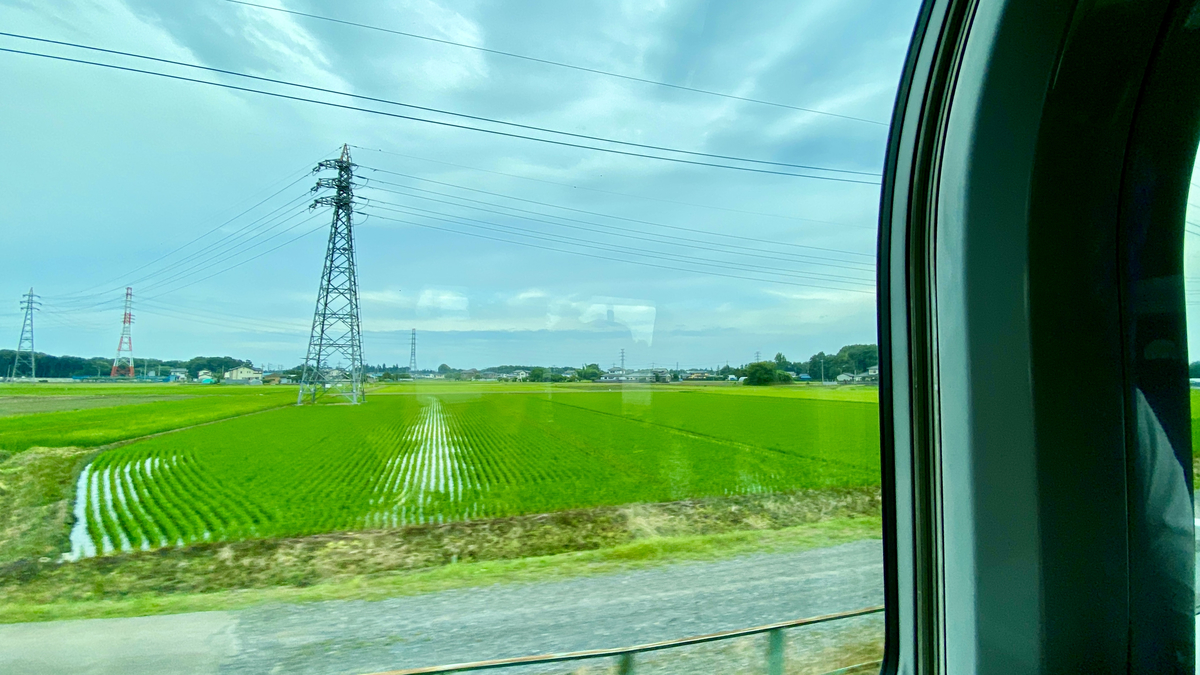 車窓からの風景