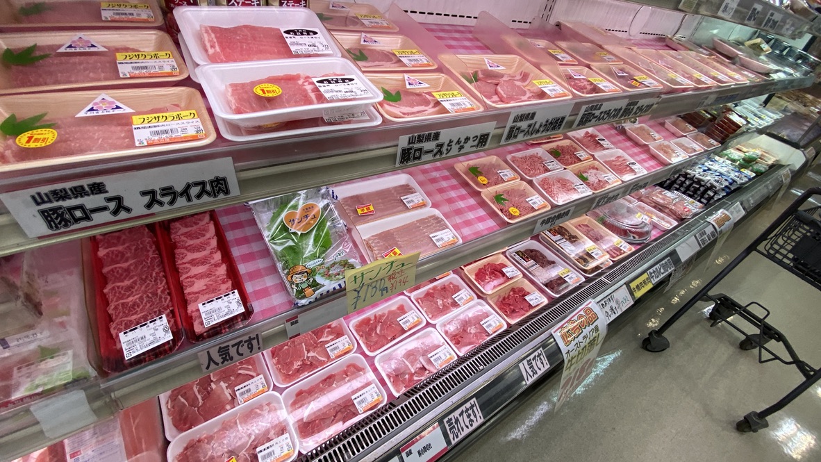 精肉売り場