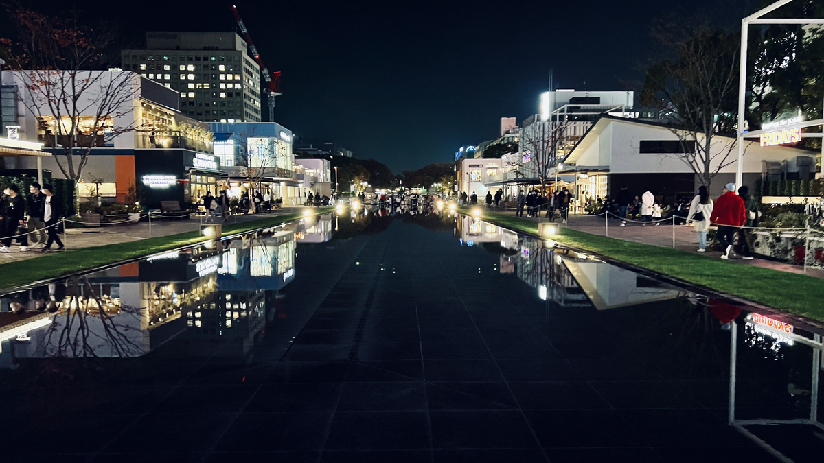 久屋大通公園のライトアップ