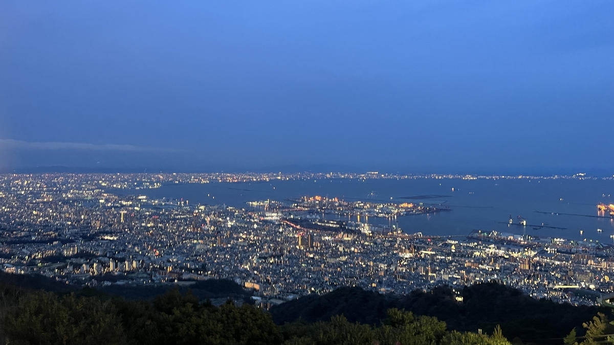 窓際席からの眺望