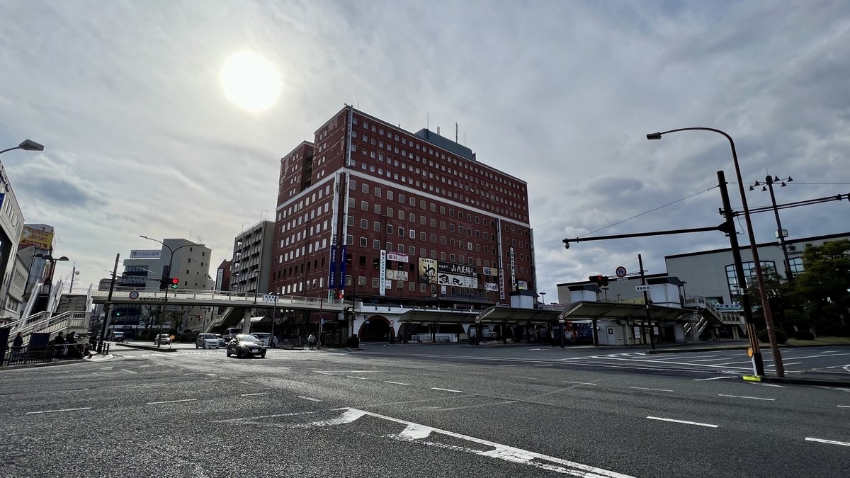 倉敷駅周辺の様子