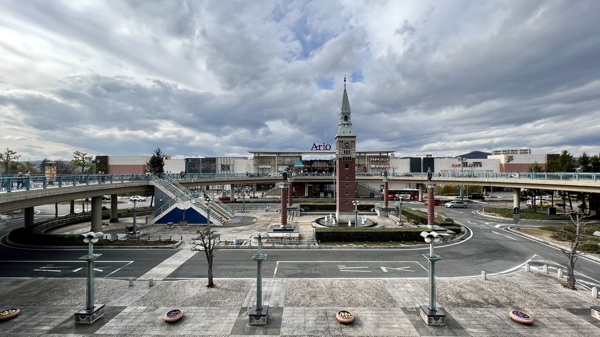 倉敷駅周辺の様子