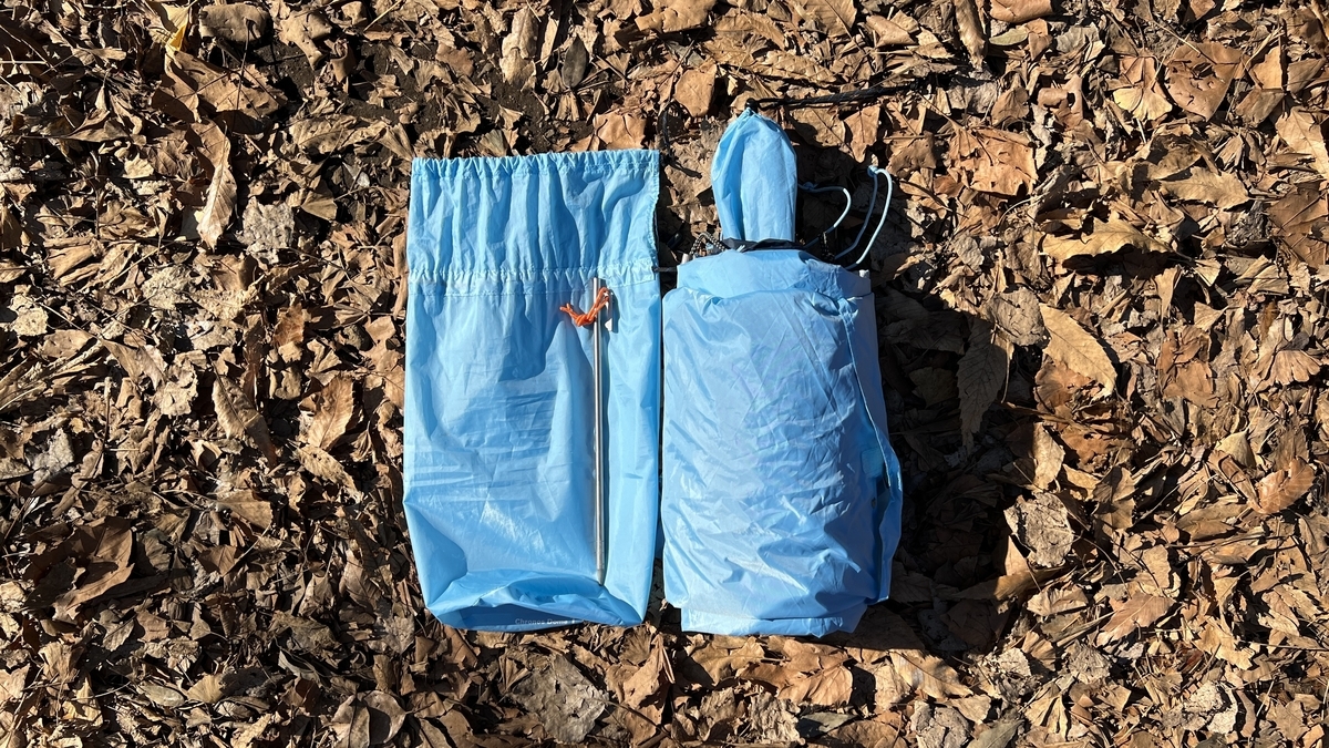 フライシート畳終わり