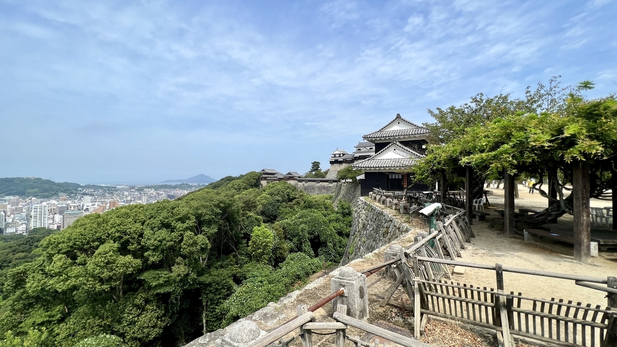 本丸広場からの眺望