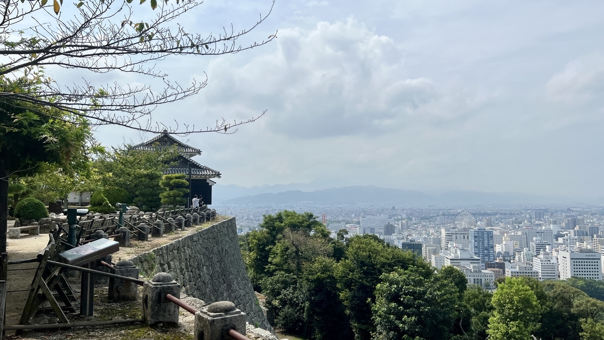 本丸広場からの眺望