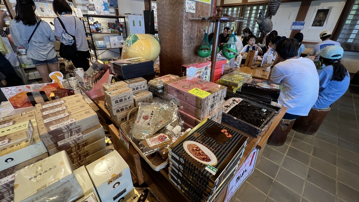 売店の様子