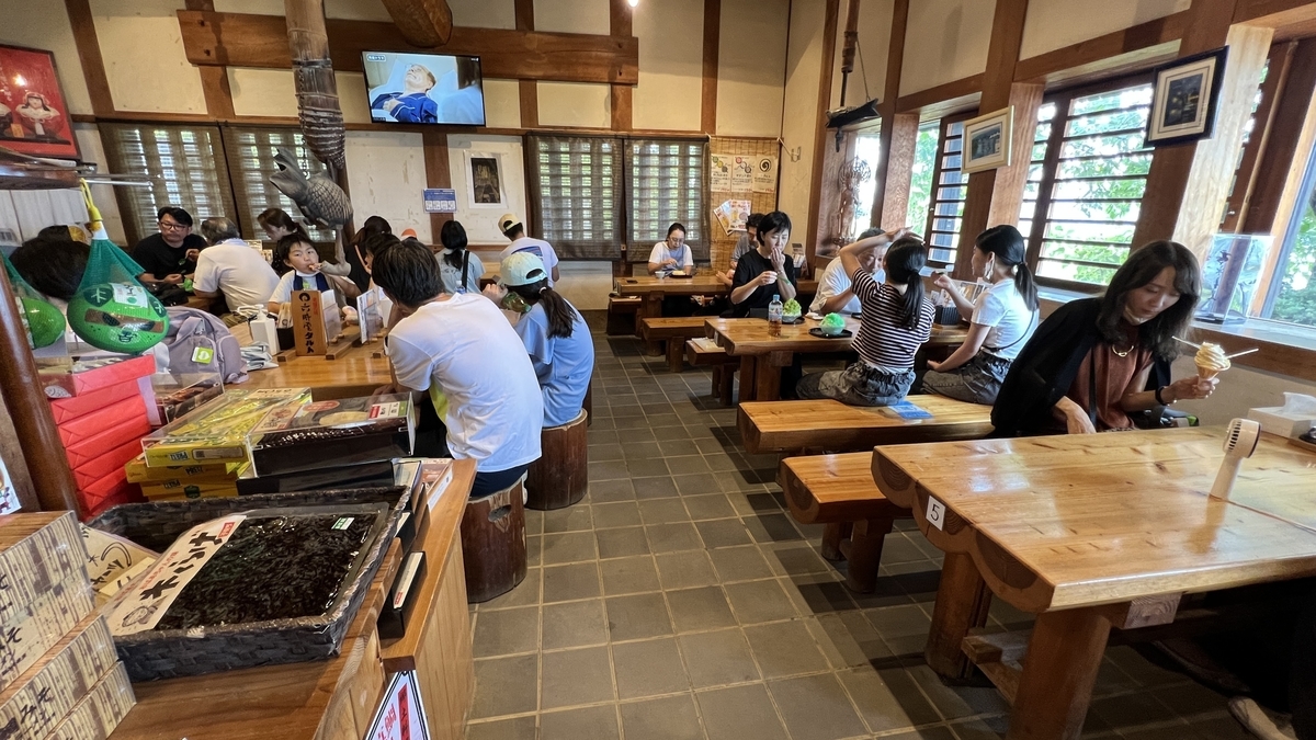 売店の様子