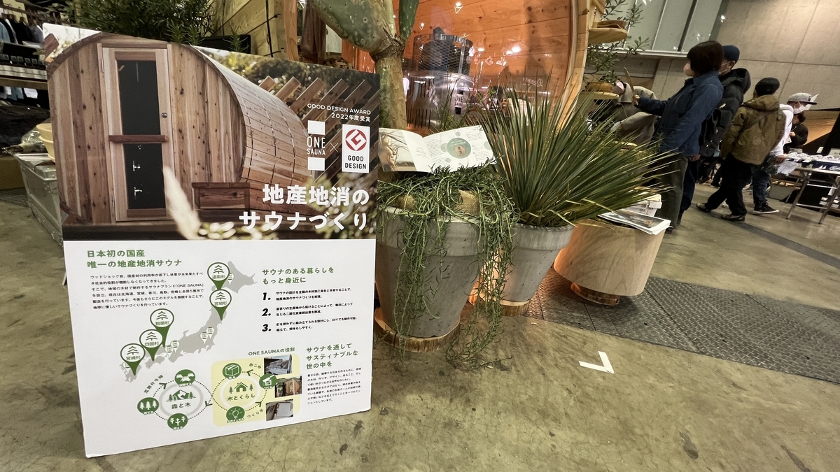 販売サウナ案内板