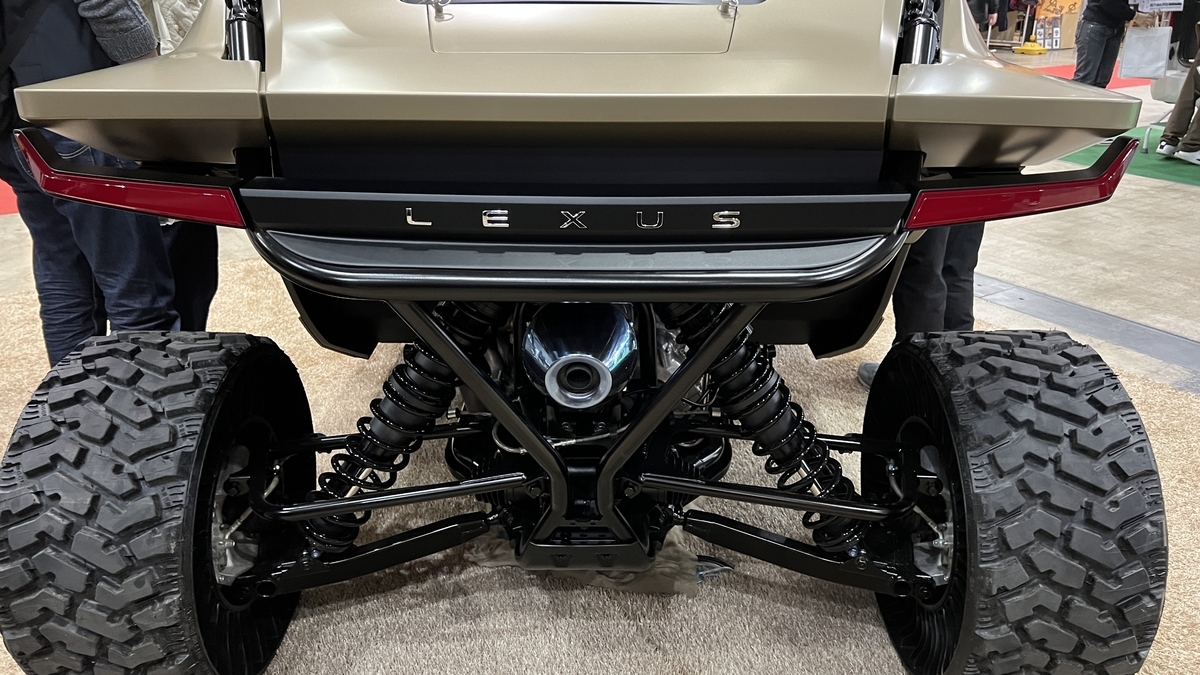 クラウンオフロード仕様車（足回り）