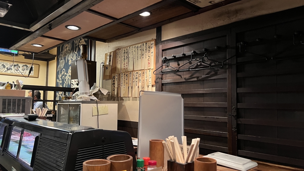 店内の雰囲気