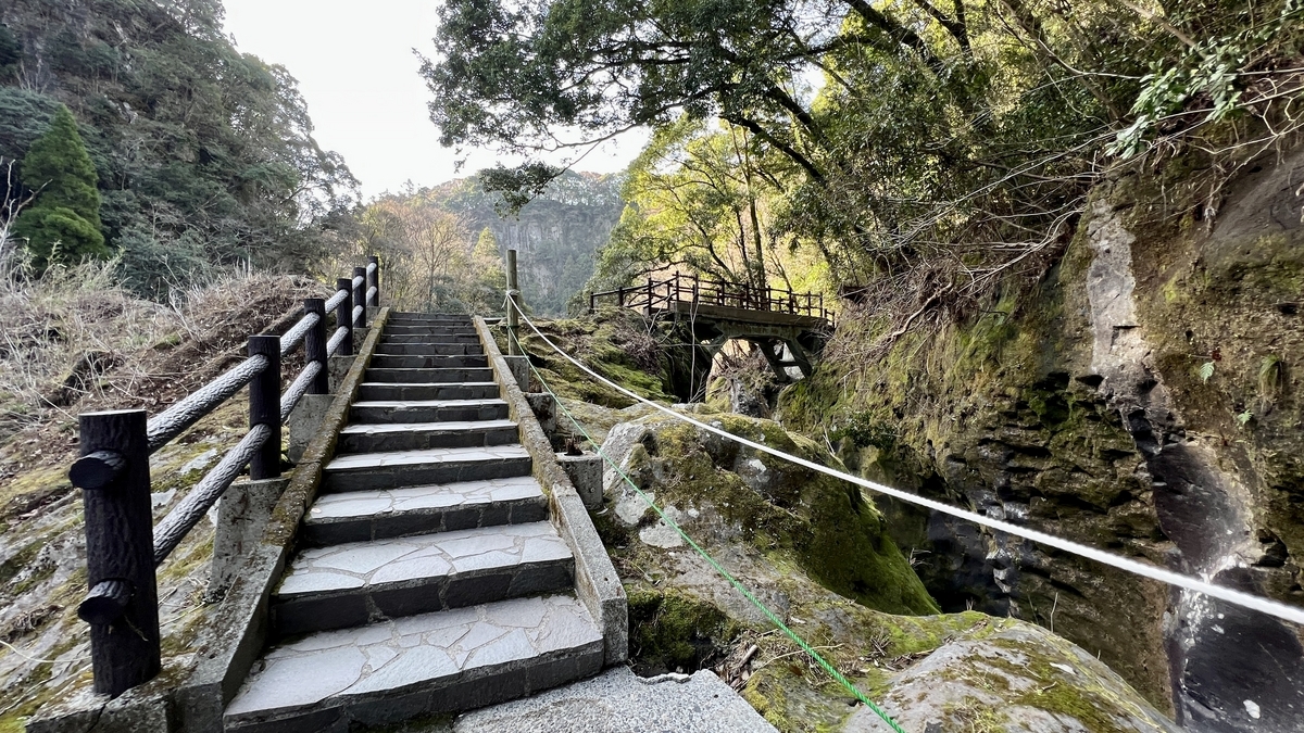 高千穂峡遊歩道