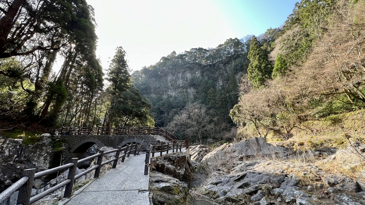 高千穂峡遊歩道