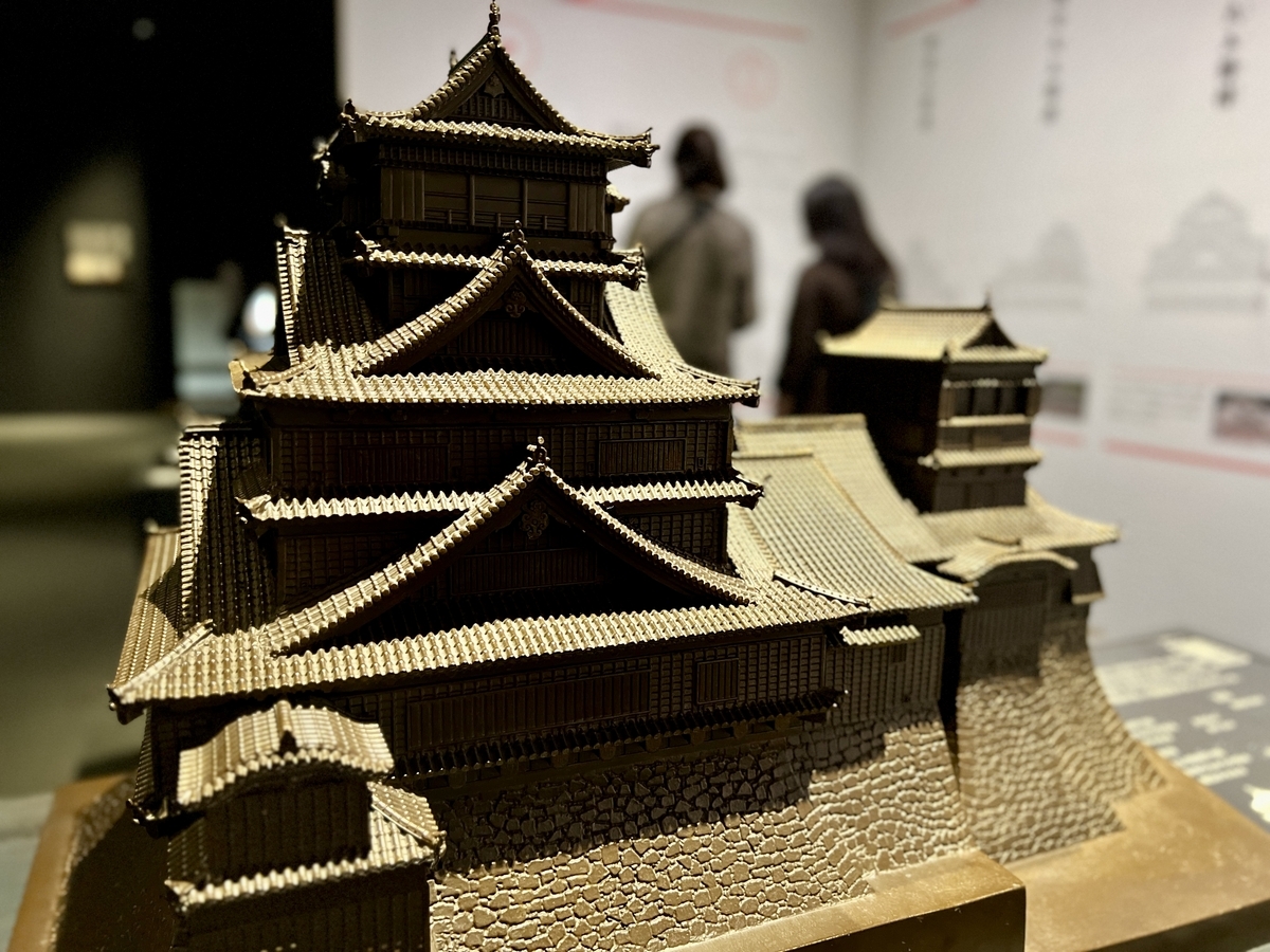 ミニチュアサイズの熊本城