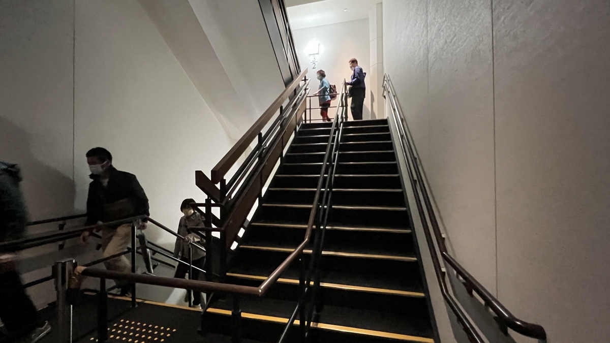 熊本城天守内の階段