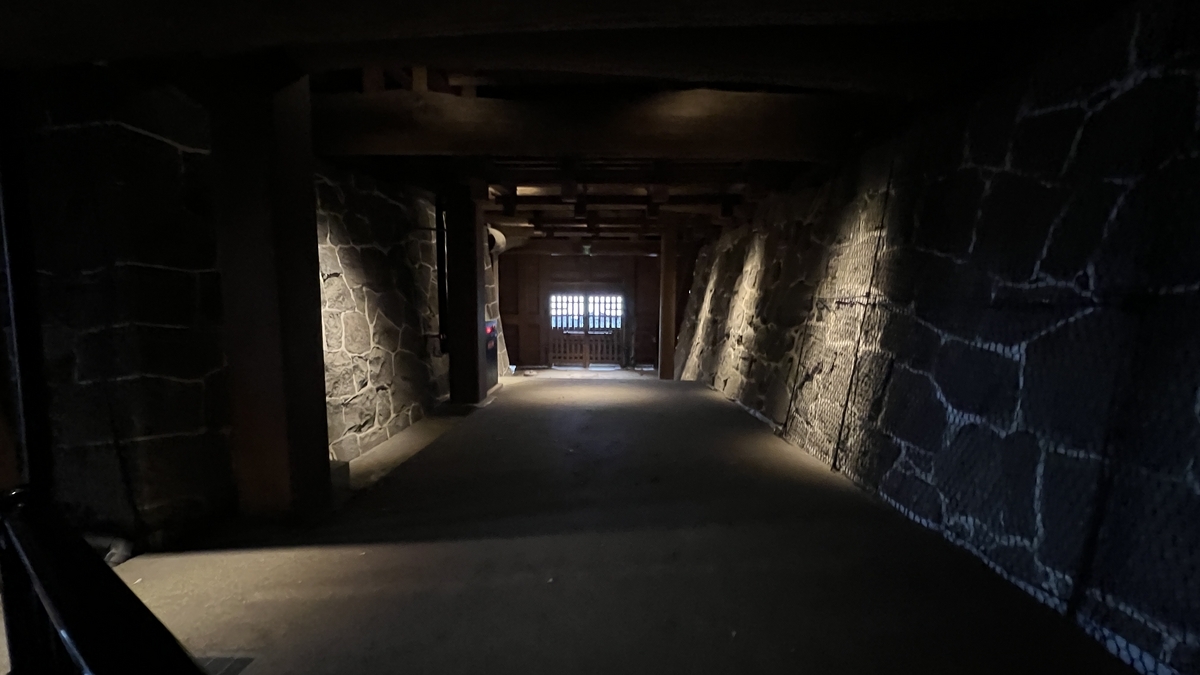 熊本城地下通路