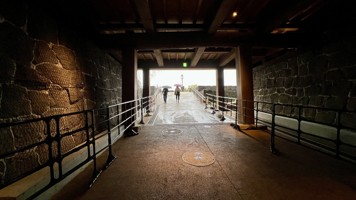 熊本城地下通路