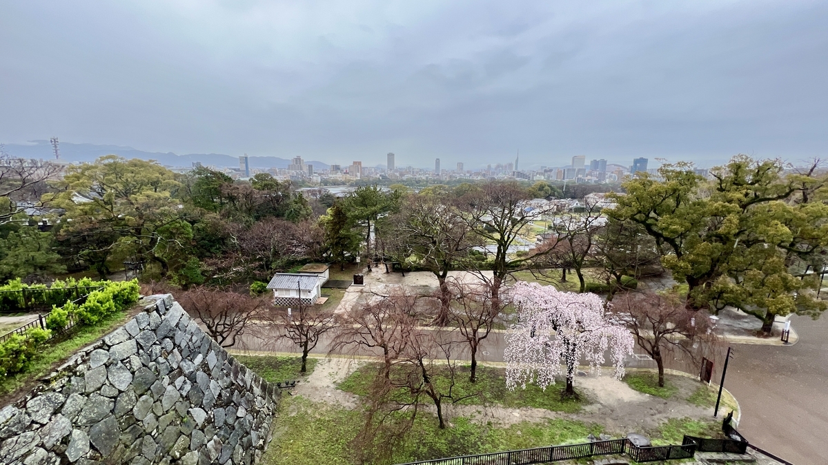 展望デッキからの眺め