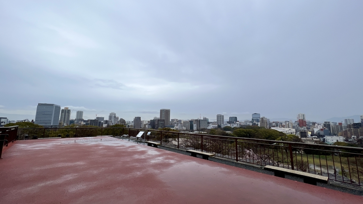 大天守台展望デッキからの眺め