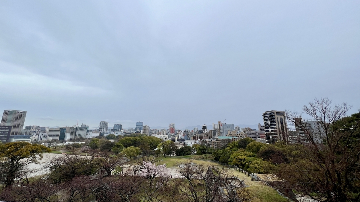 大天守台展望デッキからの眺め