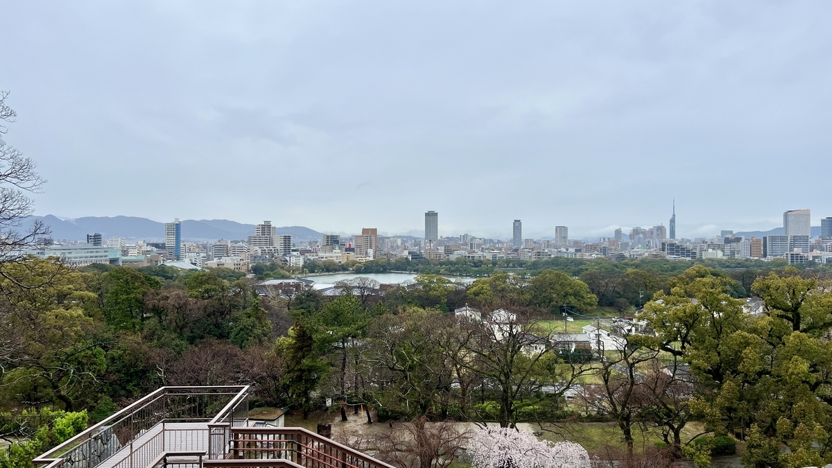 大天守台展望デッキからの眺め