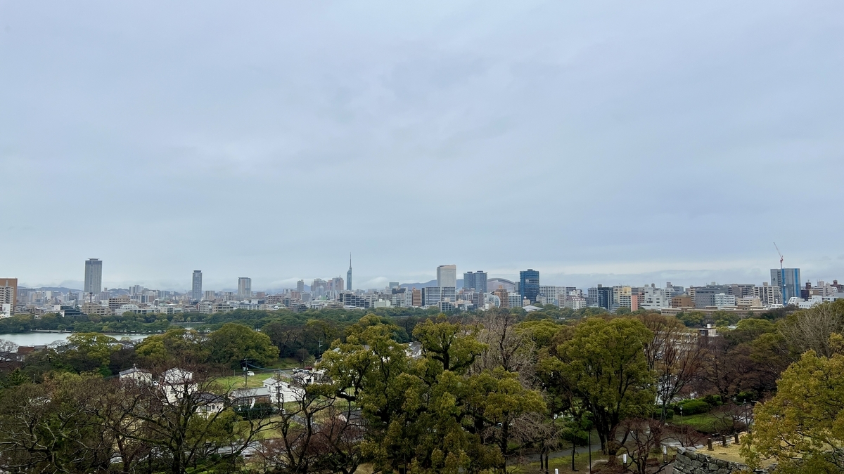大天守台展望デッキからの眺め