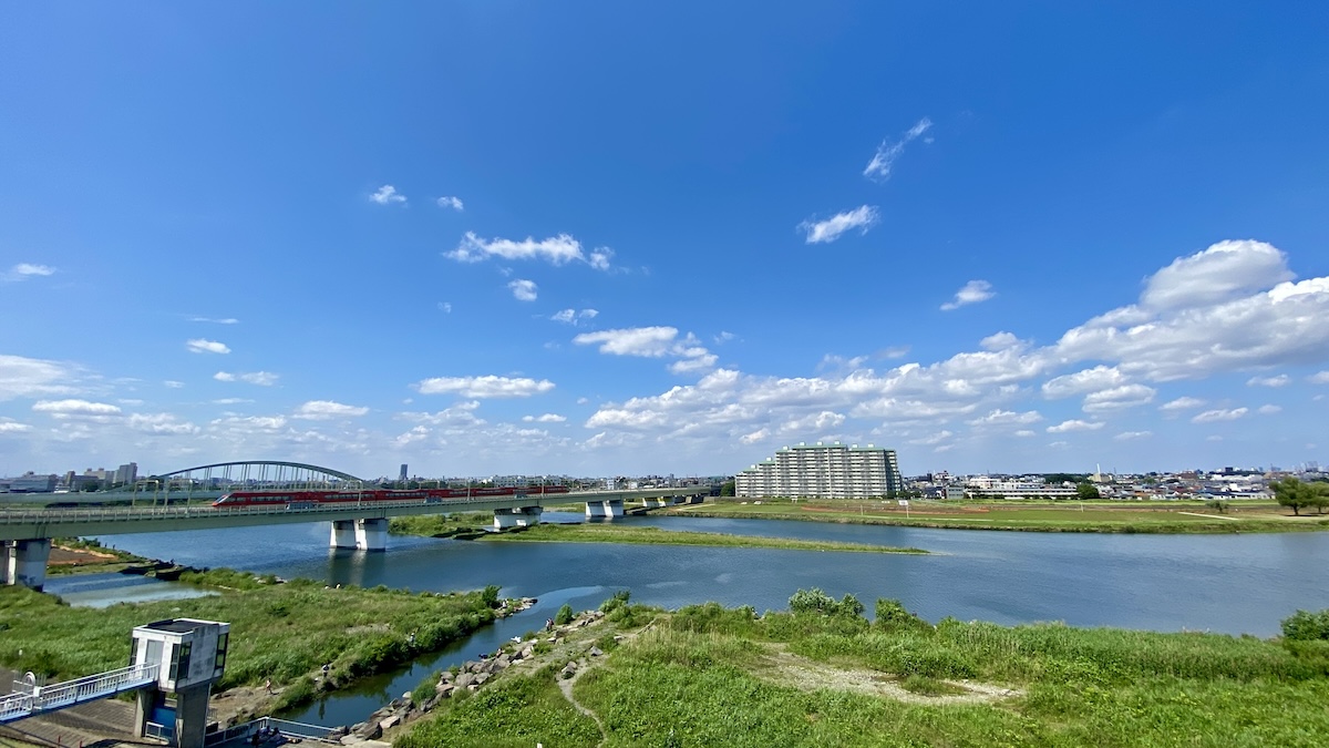 テラスからの景色