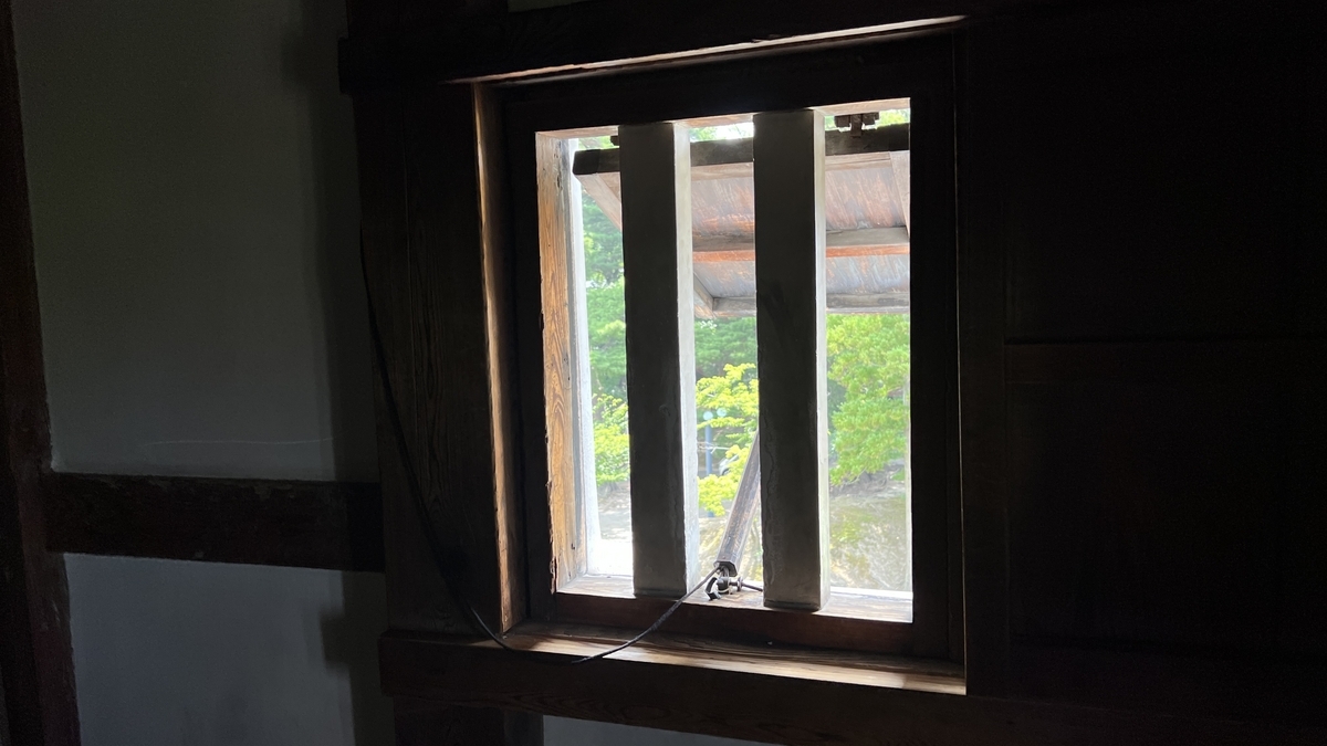 旧二ノ丸隅櫓内部