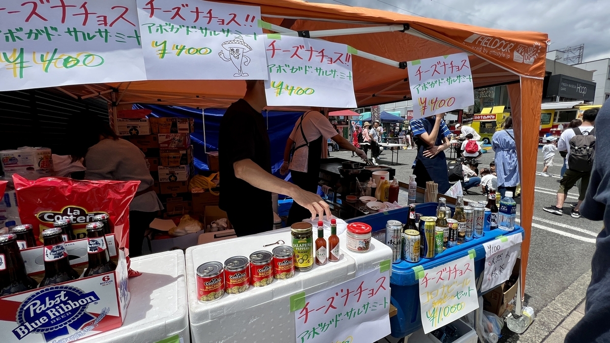 沿道沿いの出店