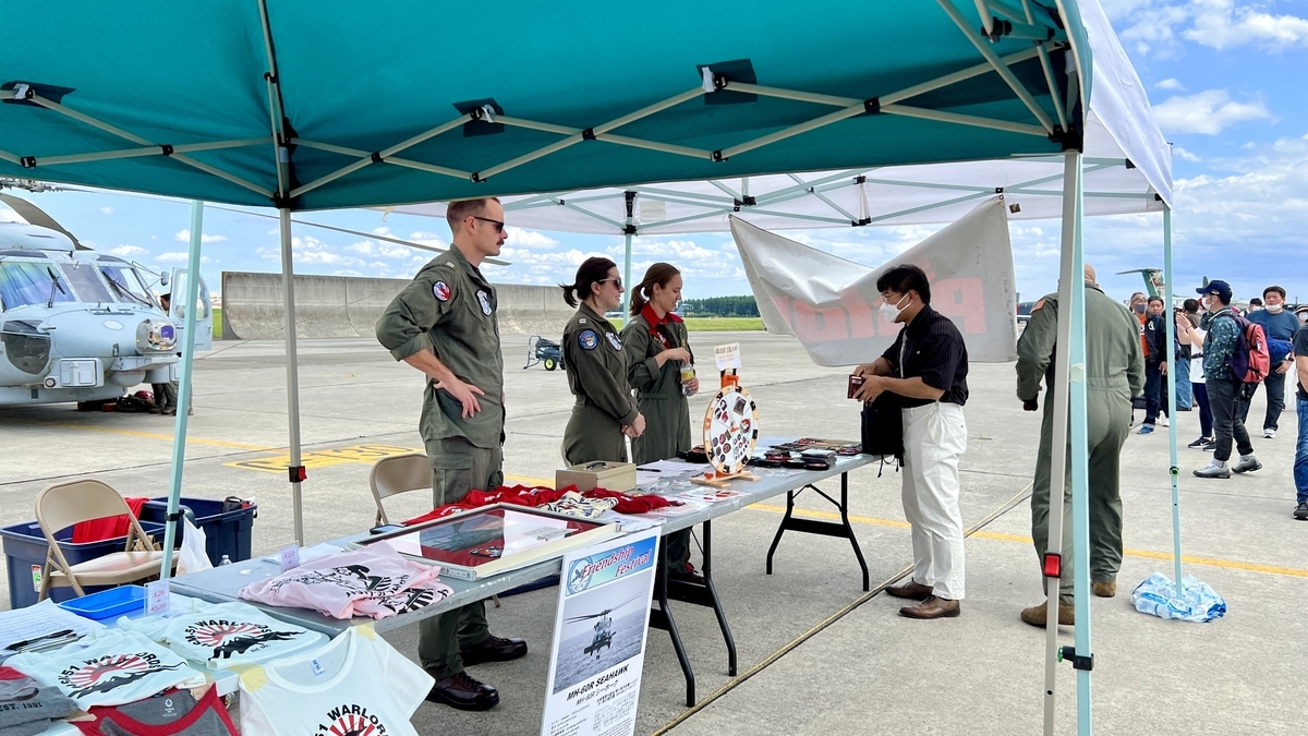 米軍ブース
