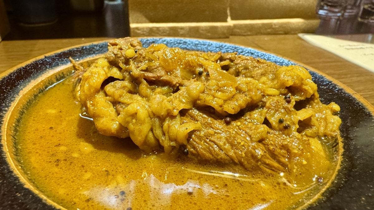 スパイスどて焼き