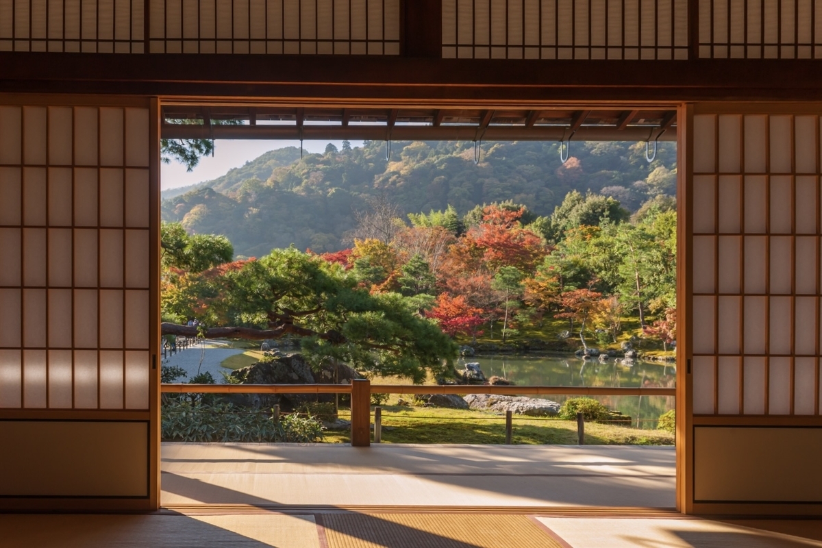 大方丈からの庭園の眺望